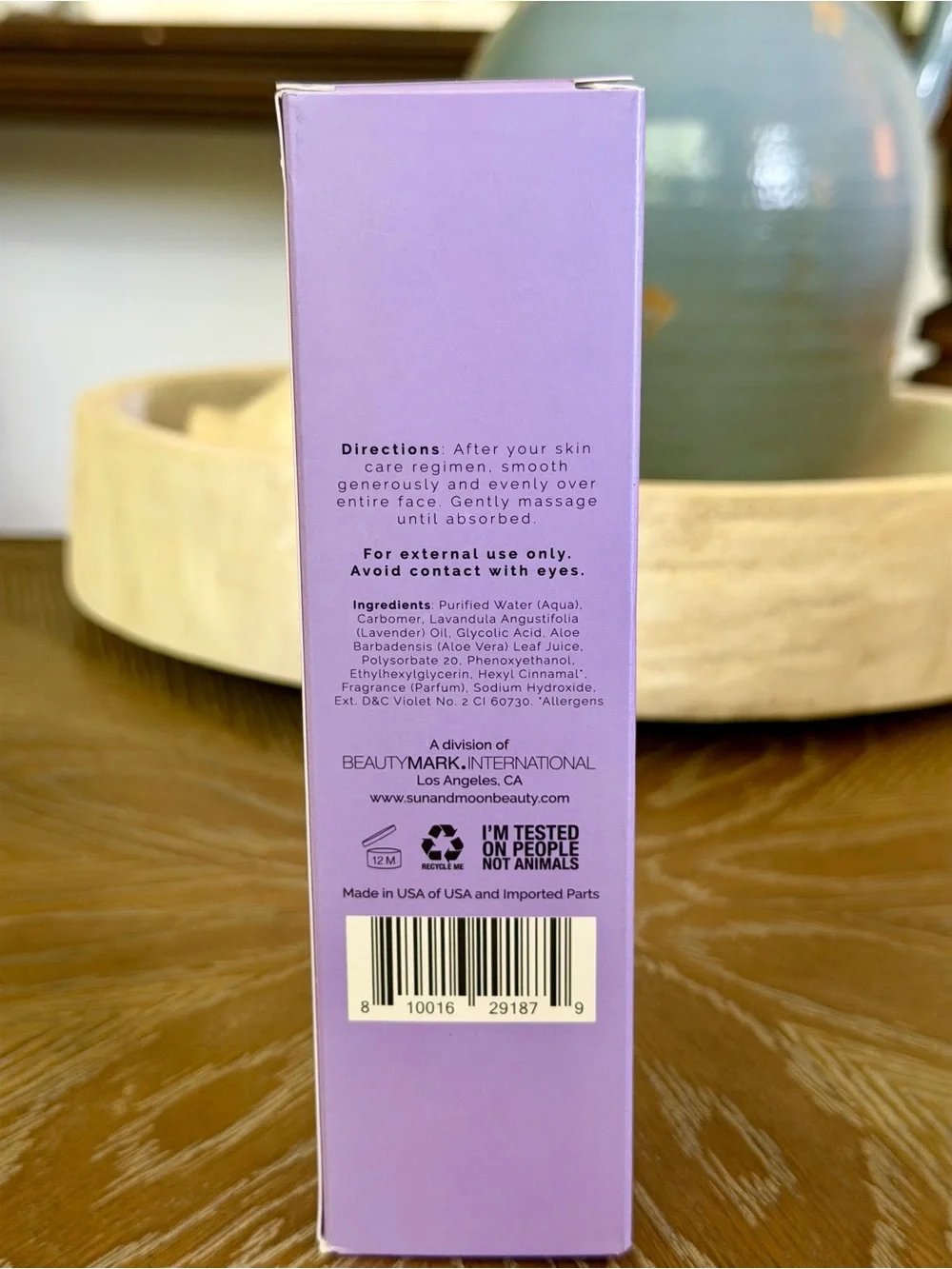 Calm + Correct Night Mask — Lavender